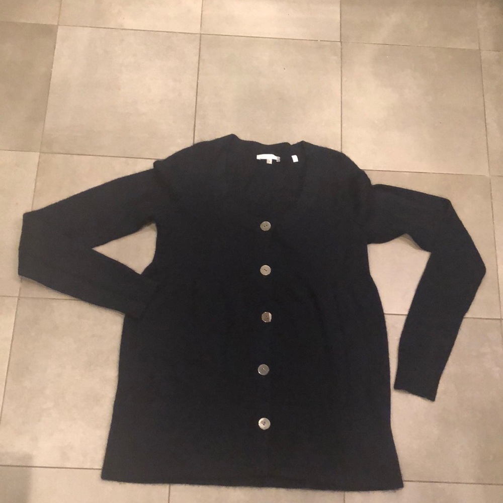 Vince Long Sleeve Cashmere Sweater